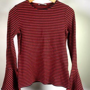 Zara Bell Sleeve Top